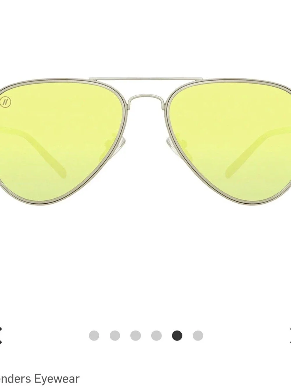Men's Women's Unisex Blenders A Series Kiwi Dream Aviator Sunglasses Polarized